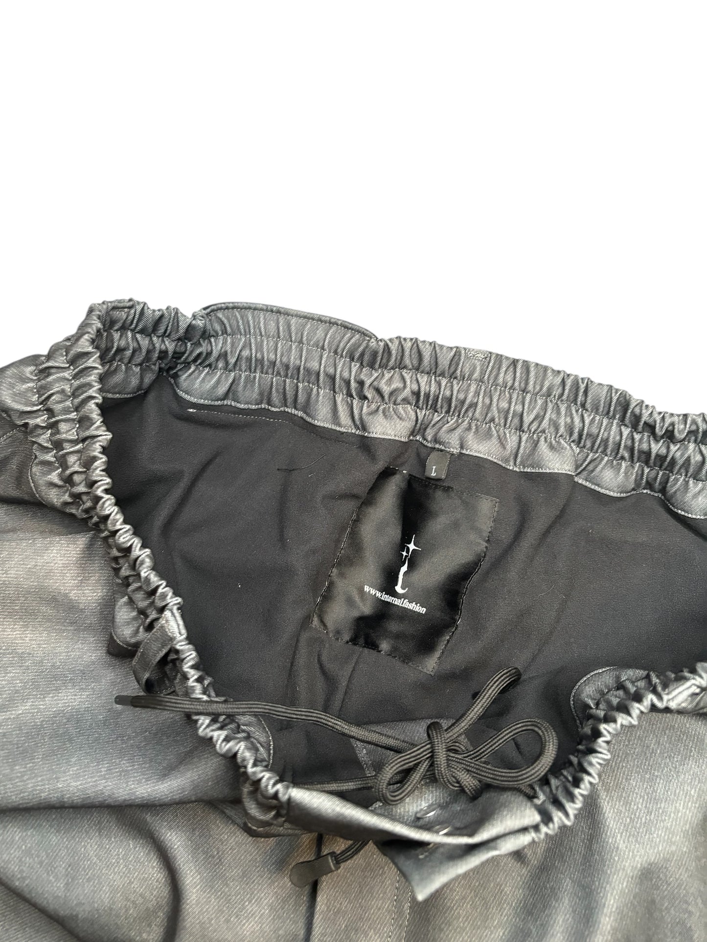 Grey Denim Snow Pants Convertibles (Snow Shorts)