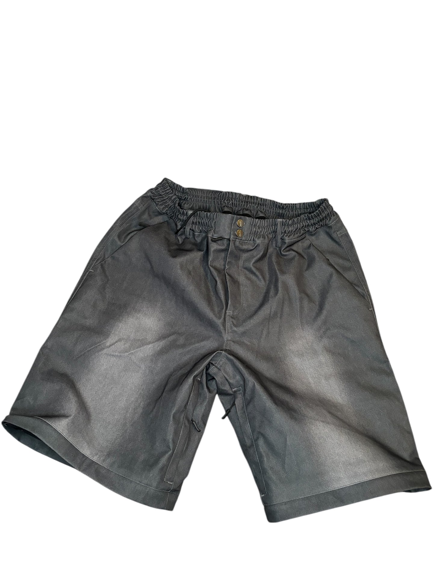 Grey Denim Snow Pants Convertibles (Snow Shorts)