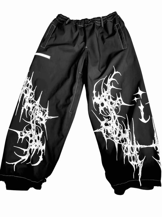 Black "Sigil" Snow Pants