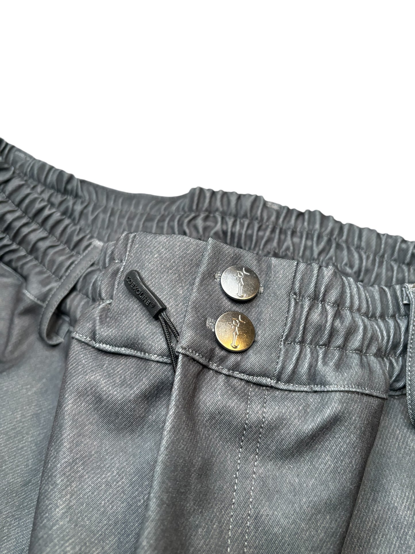 Grey Denim Snow Pants Convertibles (Snow Shorts)